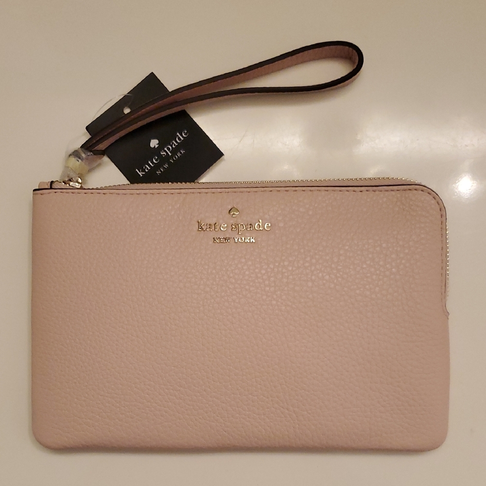 Kate Spade Pink Wristlet Clutch